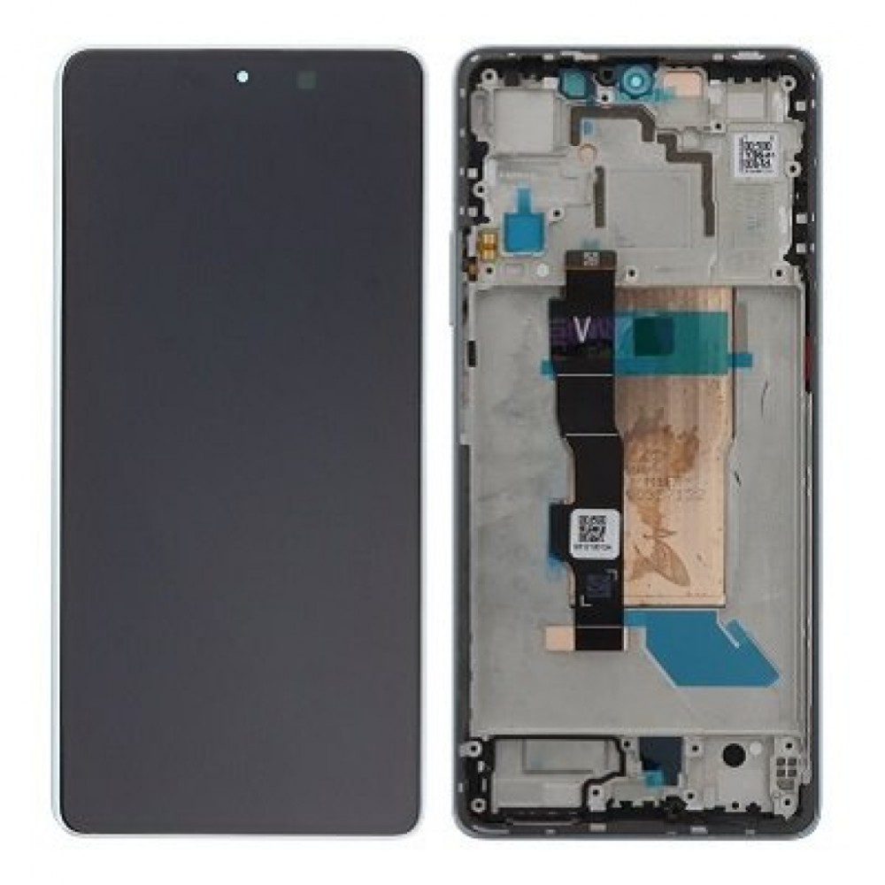 Γνήσια Οθόνη LCD και Μηχανισμός Αφής με Πλαίσιο για Xiaomi Poco F5 – 560003M16T00 Πράσινο (Service Pack)