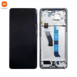 Γνήσια Οθόνη LCD και Μηχανισμός Αφής με Πλαίσιο για Xiaomi Redmi Note 15 – 56002400P1700 Μαύρο (Service Pack)