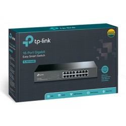 TP-LINK Easy Smart Switch TL-SG1016DE, 16-Port Gbit, Ver. 4.2