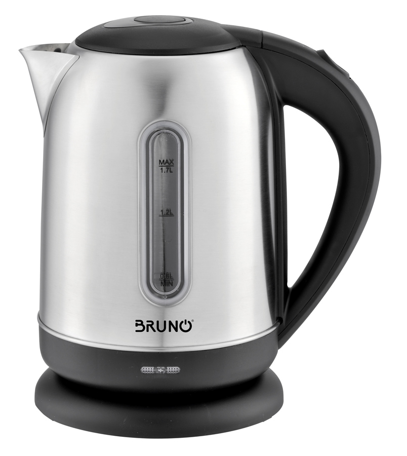 BRUNO ηλεκτρικός βραστήρας BRN-0029, 2200W, 1.7lt, βάση 360°