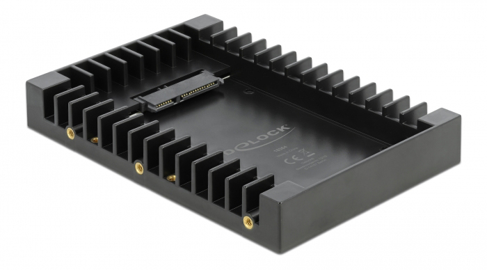 DELOCK tray 3.5" για 2.5" HDD/SSD 18364, 6Gbps, μαύρο