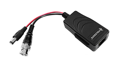 FOLKSAFE video &amp; power balun transmitter FS-HD4301VP, 4K, έως 400m, RJ45
