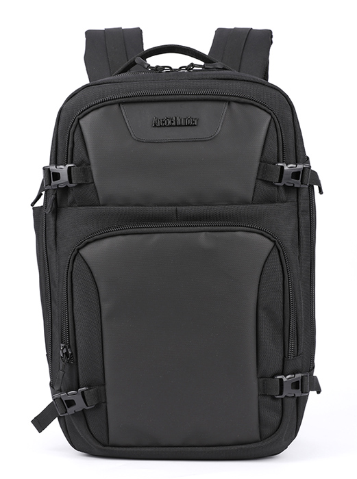 ARCTIC HUNTER τσάντα πλάτης B00191 με θήκη laptop 15.6", USB, 23L, μαύρη