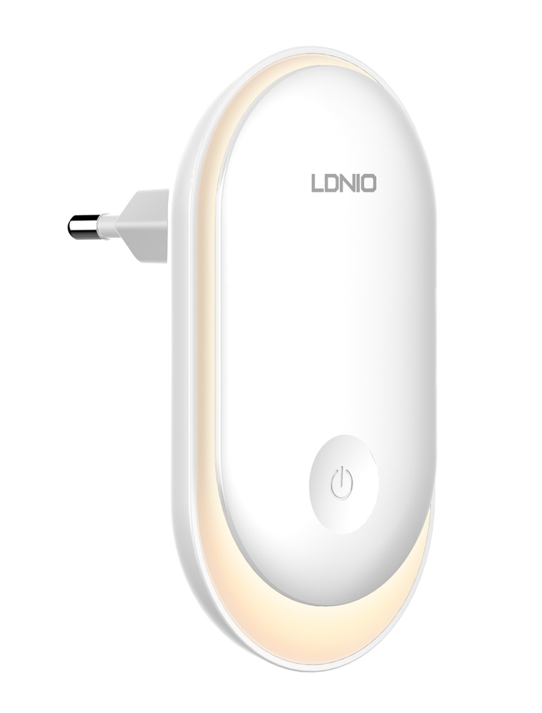 LDNIO φωτιστικό νυκτός Y1 με αισθητήρα φωτός, 0.5W, 3500K