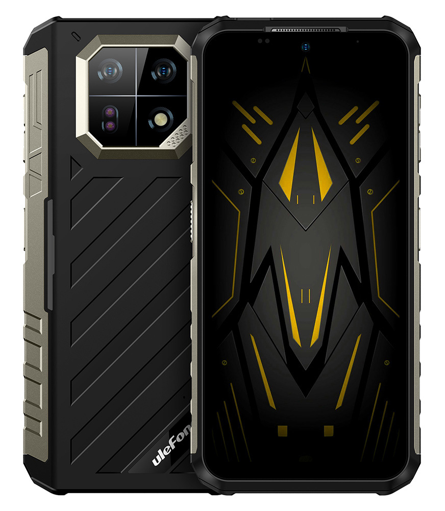 ULEFONE smartphone Armor 22, 6.58", 8/128GB, 6600mAh, IP68/IP69K, μαύρο