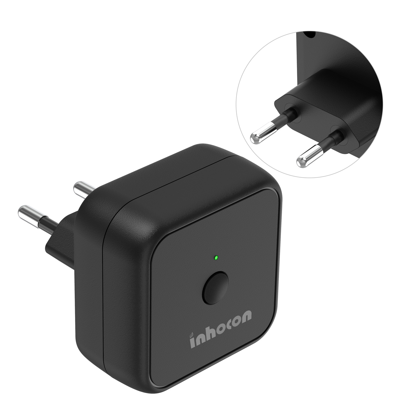 INHOCON smart hub WG02, Wi-Fi &amp; Bluetooth, μαύρο