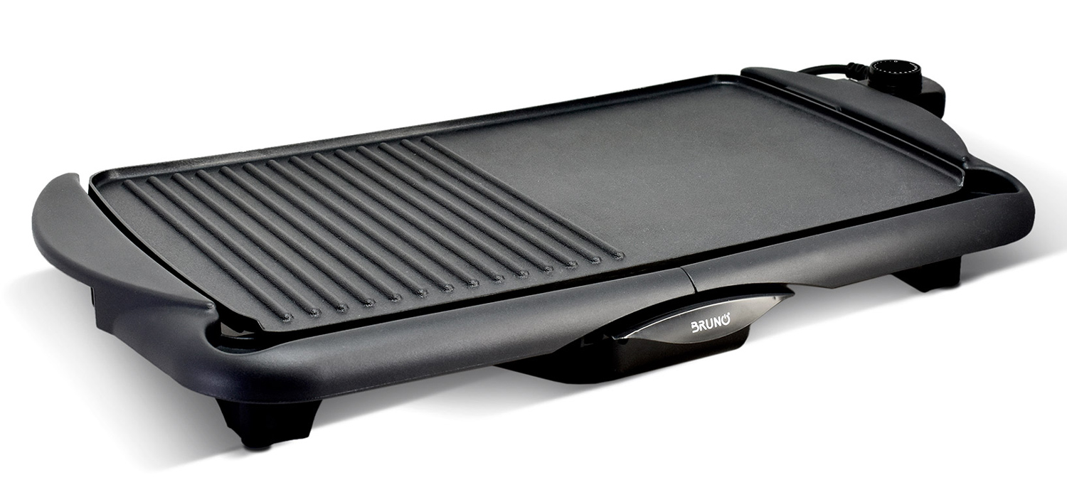 BRUNO ηλεκτρική ψησταριά BRN-0215, 2000W, 48x26εκ, με ρυθμιζόμενο θερμοστάτη