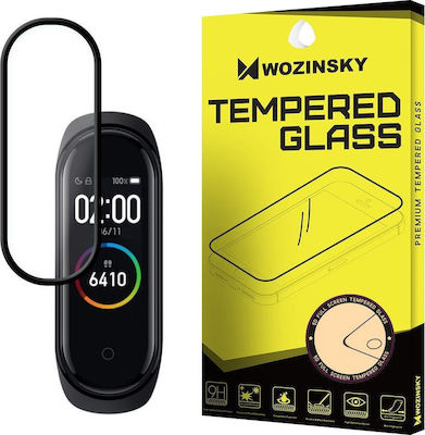 Wozinsky 5D Tempered Glass 0.3mm Μαύρο Xiaomi Mi Band 4 / Mi Band 3