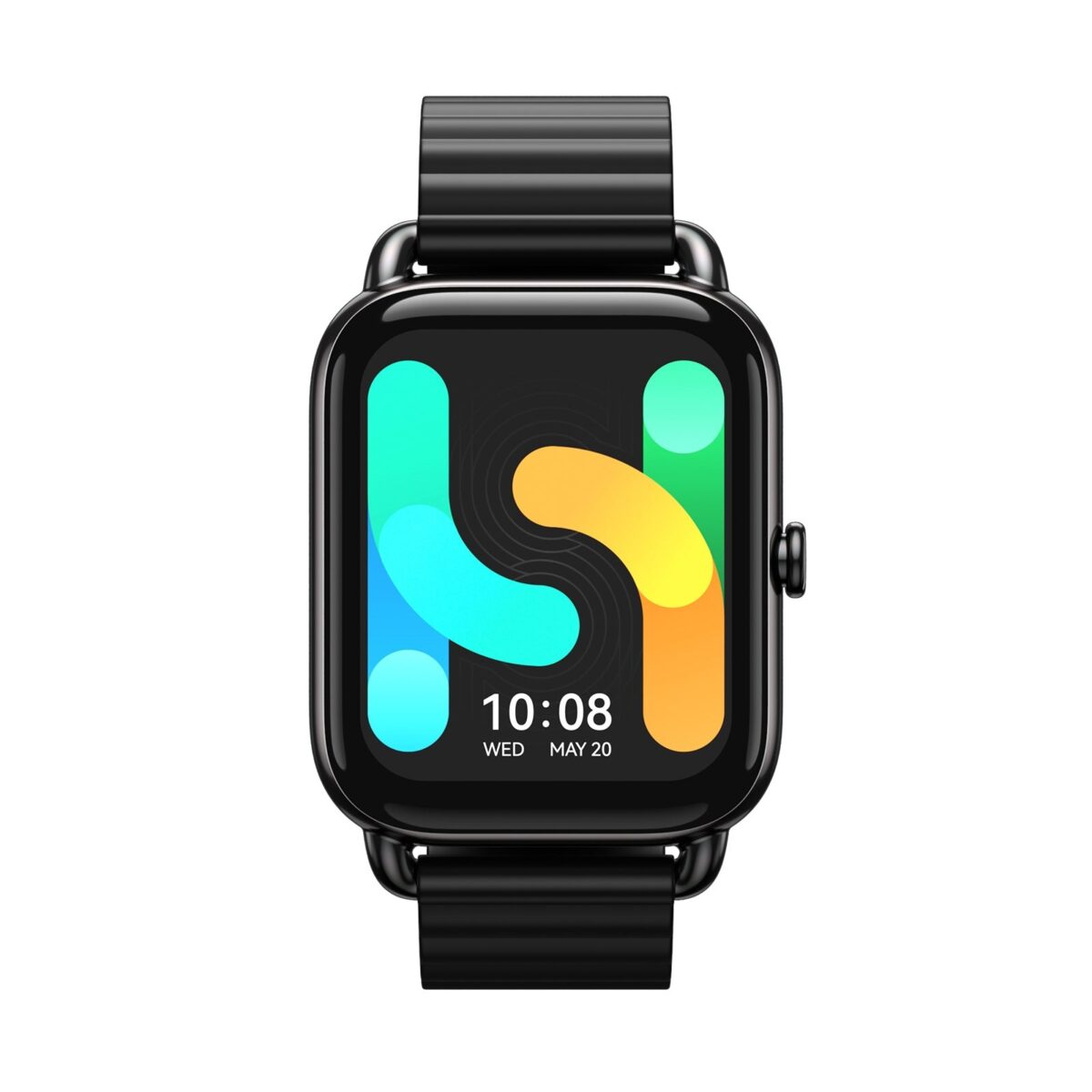 Haylou RS4 Plus Black -2 Straps (Silicon &amp; Magnetic) Smart Watch 1,78 AMOLED 368x448 100 faces IP68