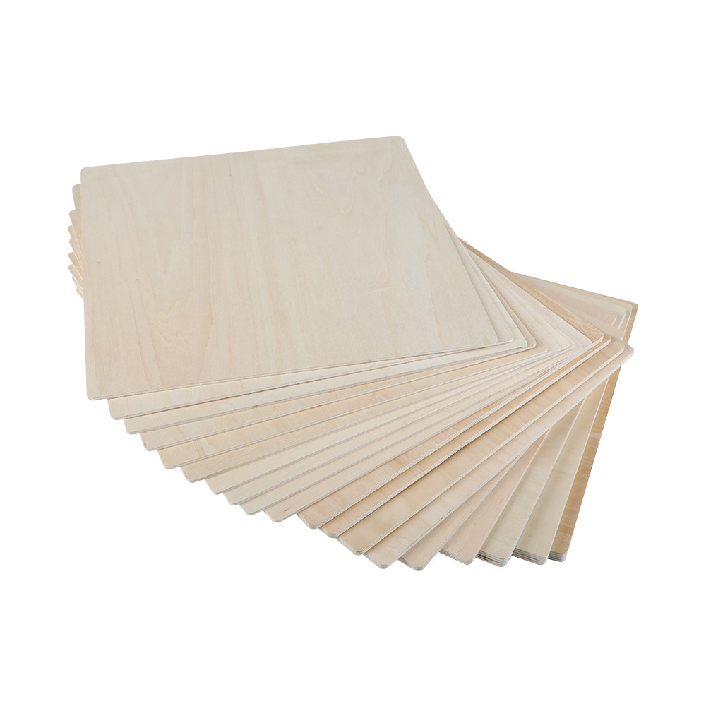 Creality Smart Laser Engraver Basswood Plywood 10x Sheets 3mm (30,4x30,4cm) Intelligent Recognition
